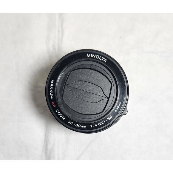 Minolta Maxxum AF Zoom 35-80MM 1:4 (22) -5.6 Lens With Carry Case Pre-owned - Picture 3 of 9